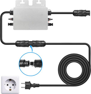 3m 5m <span class=keywords><strong>BC01</strong></span> Buchse zu Schuko Stecker Solar Electric Anschluss kabel Plus Betteri End kappe mit H07RN-F 3*1,5 mm2 für Mirco inverter - Product Image 3