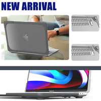 Étui rigide en plastique mat pour Macbook Pro étui pour macbook pro 16 pouces A2141 2019 usine chine en gros