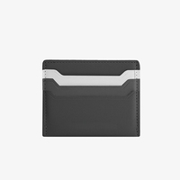 Dompet Kartu Kulit PU Desain Baru X49 2026 Logo Kustom, Dompet Koin Tipis Mewah, Dompet Wanita, Penjepit Kartu untuk Wanita