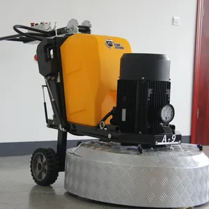 Concrete Grinding And Polish Machine A9 3 Heads Marble Concrete Epoxy Floor Grinding And Polishing Machines For Sale