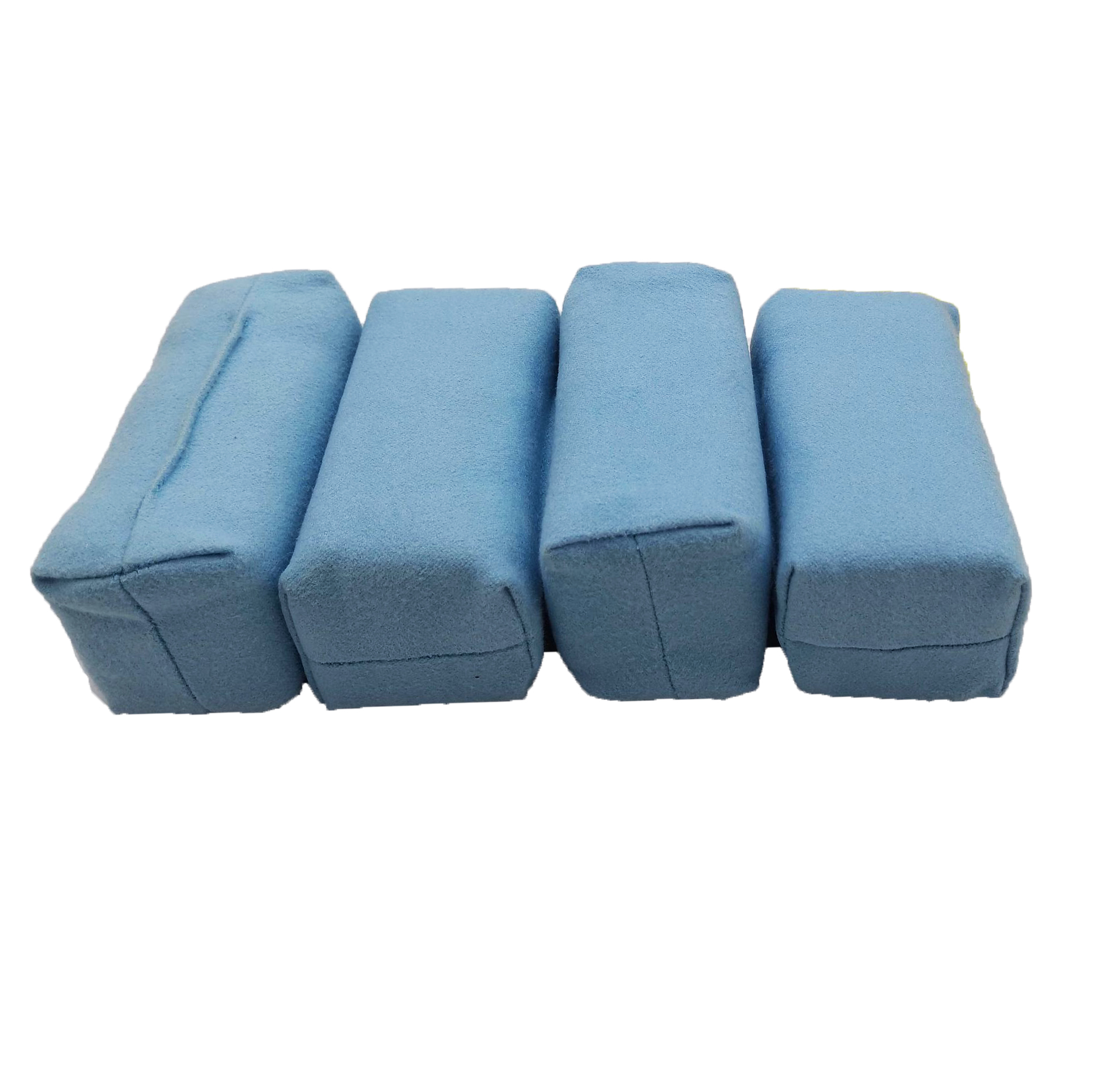 Прямоугольный аппликатор из микрофибры и чистящие накладки, губка-аппликатор для керамического покрытия