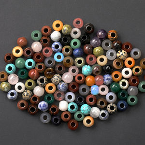 JD GEMS - Cuentas de Piedra Natural de Alta Calidad de 6 mm, 8 mm, 10 mm y 12 mm, Coloridas, Certificadas por CNAS, con Orificio <span class=keywords><strong>Grande</strong></span>, para Joyería, DIY, Pulseras - Product Image 3