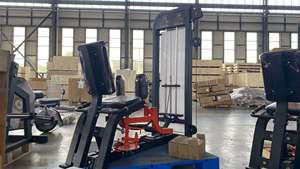 Macchina Multifunzione Commerciale in Acciaio per <span class=keywords><strong>Esercizi</strong></span> Adduttori/Abduttori, Allenamento della Forza con Pesi per Interno/Esterno Coscia - Product Image 2