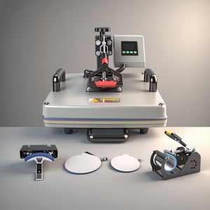 Flat Hot Transfer Machine 25*30 Garment Digital Heat Press Manual Transfer Equipment Factory Direct Sales - Product Image 1