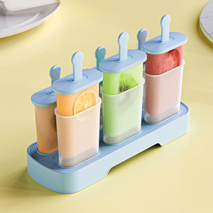 Moule à glaçons en plastique de qualité alimentaire pour usage domestique, moule à glaçons DIY avec plateau de base et bâtonnets - Product Image 2