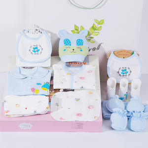 Conjunto de regalo para bebé recién nacido de algodón 100% al por mayor, monos de 18 piezas para bebés de 0 a 1 año para primavera - Product Image 4