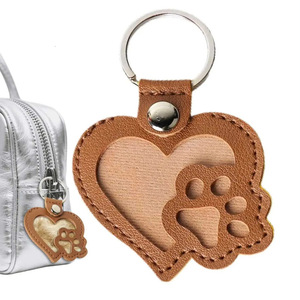 Porte-clés pour l'entretien des animaux de compagnie, sac souvenir en cuir PU pour poils d'animaux, étui de rangement pour dents d'animaux - Product Image 4