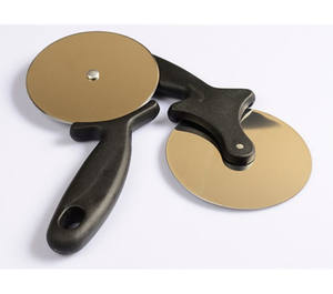 430SS قاطع بيتزا بعجلات بمقبض PP أدوات بيتزا للاستعمال مرة واحدة للطبخ خيارات شعار مخصص - Product Image 5