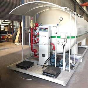 Patín de llenado de GLP 5T 10 t para camión con dispensador ASME estándar 10 <span class=keywords><strong>toneladas</strong></span> 20 Cbm patín de tanque de carga de GLP para Nigeria - Product Image 5