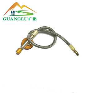 Tuyau de réchaud de camping Guanglu 1m, raccord universel, accessoire portable pour réchaud à gaz extérieur - Product Image 5