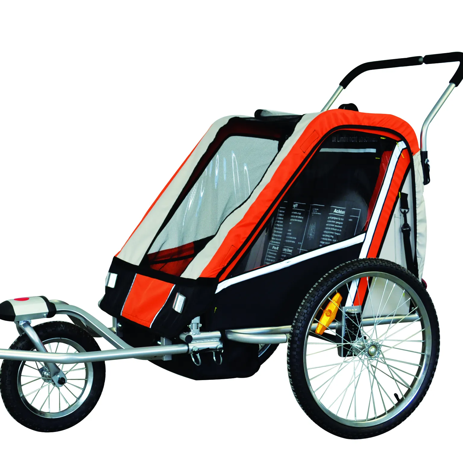 Multifunktion 3 Räder Komfortable Baby Kinder Fahrrad Reise wagen Faltbarer Fahrrad anhänger für Kinder und Kinder BT-503S