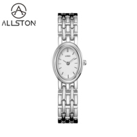 Montre ovale vintage rétro pour femme, fabrication chinoise, logo personnalisé, étanche 3 ATM, mouvement japonais, montre-bracelet pour femme, vente chaude