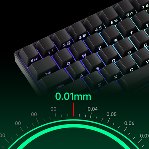 Akko MonsGeek FUN60 Pro HE Compact Keyboard ISO Wired Mechanical Keyboard Hall Effect Gaming Keyboard - Product Image 5