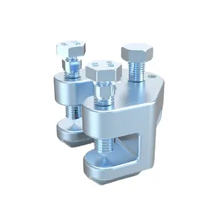 FM UL Approval H Steel Structures Spring Steel Beam Clamps For Air Duct