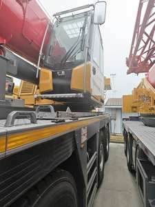 Grue à camion SANY 90t d'occasion, équipement de construction hydraulique avec moteur et boîte de vitesses en bon état - Product Image 2