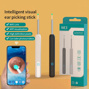 Nettoyeur d'oreilles intelligent sans fil avec caméra, endoscope lumineux 3,5 mm, outil de nettoyage d'oreilles portable, otoscope HD, cuillère pour nettoyer les oreilles - Product Image 2