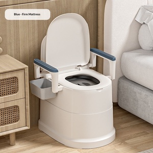 <strong>Portable</strong> Household Bedside <strong>Toilet</strong> <strong>for</strong> Pregnant Women and Elderly Plastic Material Simple Design - Product Image 6