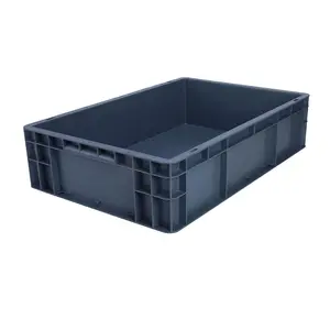 ESD EU tiêu chuẩn kho lưu trữ Nhà cung cấp tùy biến hậu cần Stackable hộp PP chất liệu nhựa container cho SMT đĩa