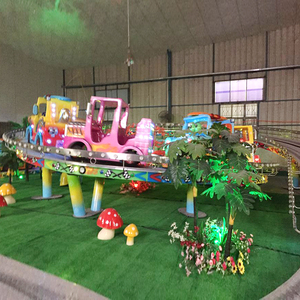 Fairground Theme Games Thrilling Kiddie Amusement Park Rides <b>Small</b> Roller Coaster Mini Shuttle Rides For Sale - Product Image 5
