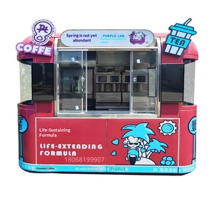 Chiosco Mobile Multifunzionale per Mercato Notturno, Punto Turistico, Strada Commerciale, Carretto per Snack, Bar e Tè - Product Image 3