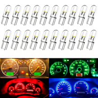 EURS 12V T5 COB LED Armaturenbrett-Beleuchtung Auto-Instrumentenanzeige Mittelkonsolen-Display LED-Lampen mit Geradem Stecker