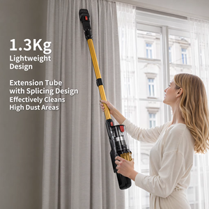 Wholesale Best Price <b>Rechargeable</b> Stick Brushless Handheld Portable Cordless Vacuum Cleaner for Floor Carpet Pet Gv22 Cordless - Product Image 3