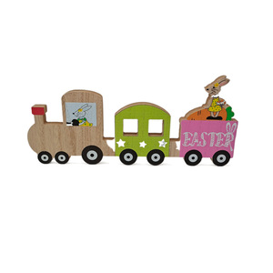 Nuevas <span class=keywords><strong>Manualidades</strong></span> <span class=keywords><strong>para</strong></span> Fiesta de <span class=keywords><strong>Pascua</strong></span>, Conejo de Madera Contrachapada Hecho a Mano, Estilo Nórdico, Decoración Ecológica <span class=keywords><strong>para</strong></span> el Hogar, 29.5x13x1.5cm, Marca XIANPING XP-WD1220 - Product Image 5