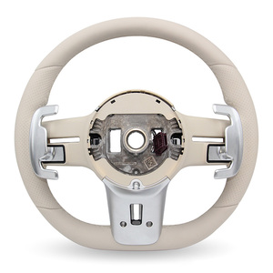 Volant en cuir OEM pour <span class=keywords><strong>Mercedes</strong></span> Benz AMG W176 W177 W203 W212 C118 C190 <span class=keywords><strong>GLA</strong></span> X156 - Product Image 6