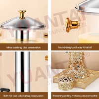 Nouvelle conception de distributeurs de jus de luxe de 8 L, distributeur de boissons, distributeur de lait, de café, de boissons, de bière pour la restauration, l'hôtellerie, les mariages de luxe