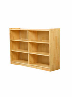 Meuble de rangement multifonctionnel en bois massif pour enfants, idéal pour jouets, cartable, chaussures et livres - Combinaison d'angle pour la maternelle