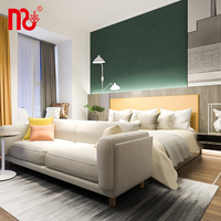 Ensembles de Chambres à Coucher au Design Art Déco Moderne avec Panneaux en Bois pour Hôtels, Villas, Appartements - Mobilier Commercial Élégant