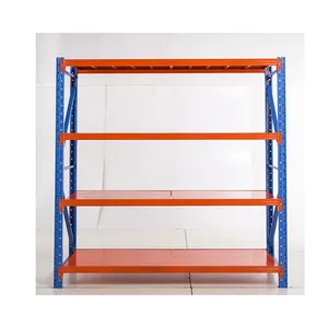 Light Duty Hot Sales Metal Shelving storage shelf high density Industrial metal racking warehouse widespan rack