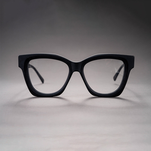 이탈리아 디자이너 수제 Mazzucchelli 아세테이트 안경 프레임 여성과 남성을위한 정사각형 및 원형 돋보기 안경 - Product Image 5