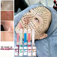 GHK-Cu Arbutin Hydrolized Sponge Spicules Bio Microneedling Gel & Sérum Réparateur de Barrière Cutanée Traitement Anti-Acné et Minimisation des Pores