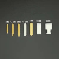 Marqueur vide transparent rechargeable à pointe oblique, en gros, 1mm, 3mm, 5mm, 6.5mm, 8mm, 10mm, 15mm, 30mm
