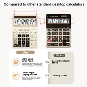 Ctifree calculadora calculatrices văn phòng kế toán đa năng Máy tính để bàn 14-bit máy tính chất lượng cao - Product Image 4