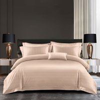 Housse de couette, ensemble de draps de lit d'hôtel 5 étoiles, ensemble de literie, housse de couette blanche, couette, oreiller, linge de lit en coton, personnalisé