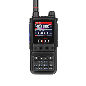 <span class=keywords><strong>Talkie</strong></span>-<span class=keywords><strong>Walkie</strong></span> MSTAR M-UV7 Longue Portée à Bande Complète avec Touche de Fréquence Unique, Alarme d'Urgence, Écran LCD et Réduction du Bruit HD - Product Image 1