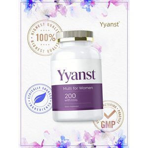 Cápsulas de Multivitaminas de Alta Potencia para Mujeres, OEM/ODM, para Equilibrio Hormonal y Belleza, Bajas en Carbohidratos y Azúcar, Dosis Personalizable - Product Image 4