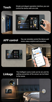 Panel de Control Táctil Inteligente TYSH Tuya para Hogar, Android, Zigbee, WiFi, BLE, Gateway Hub, Tablet de Pared, Controlador de Música con Certificación CE y RoHS