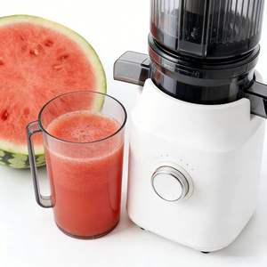 Extracteur de jus à froid à pression lente et à mastication, haute durabilité, 200W, avec large <span class=keywords><strong>goulotte</strong></span> d'alimentation, pour légumes et fruits - Product Image 3