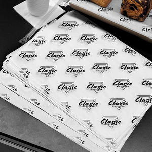 カスタム生分解性防水食品グレード耐油紙バーガー包装紙 - Product Image 3