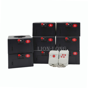 Sistema de disparo de fuegos artificiales profesional de 8 canales Máquina de fuego de plástico para pirotecnia con efecto de chispa - Product Image 5