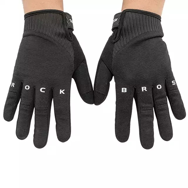 Велосипедные перчатки ROCKBROS для мужчин и женщин, амортизирующие перчатки с длинными пальцами для езды на открытом воздухе, для осени и зимы, 2022
