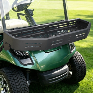 Panier avant pour voiturette de golf, panier avant pour outils/charge/stockage, panier de rangement en maille d'acier robuste pour voiturette de golf Yamaha - Product Image 1