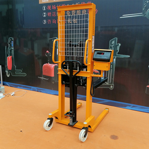 Transpallet Stacker manuale per magazzini azionato a mano con nucleo componente pompa - Product Image 3