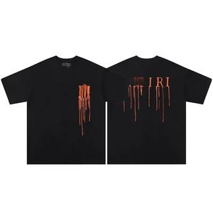 High Quality Custom Logo Men Cotton Oversized Black and White Print <b>Lightweight</b> <b>Buggy</b> Tshirt - Product Image 6