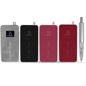 Taladro inalámbrico profesional para uñas, portátil, recargable por USB, Lima eléctrica para decoración de uñas, motor sin escobillas de 35000 RPM y 12 bits - Product Image 1