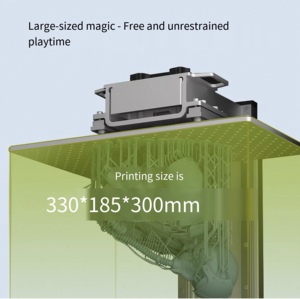 Imprimante 3D à résine rapide Phrozen Sonic Mega 8K <span class=keywords><strong>S</strong></span>, 600 couches/heure, volume d'impression 330x185x300mm, qualité industrielle - Product Image 3