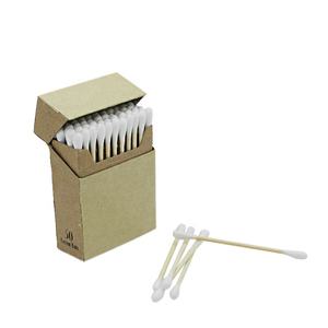 Emballage de type cigarette, boîte en papier écologique et tiges en <span class=keywords><strong>bambou</strong></span>, cotons-tiges - Product Image 3